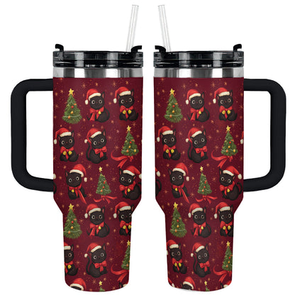 Shineful Tumbler Merry Catmas