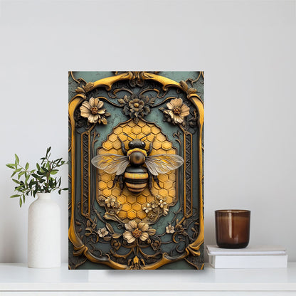 Shineful 2D Metal Sign Bee Gorgeous