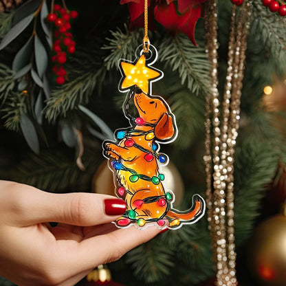 Shineful 2D Acrylic Ornament Festive Friend