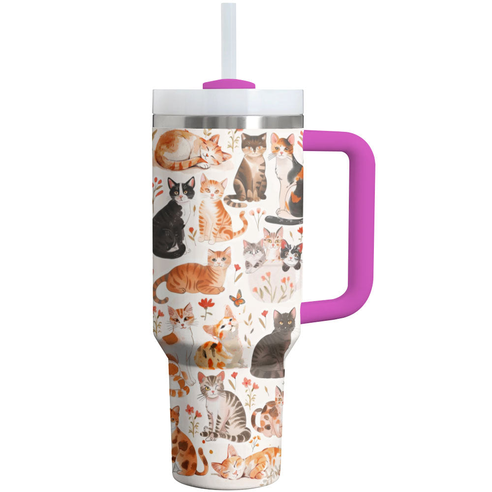 Chat Tumbler Shineful Charming Kittens