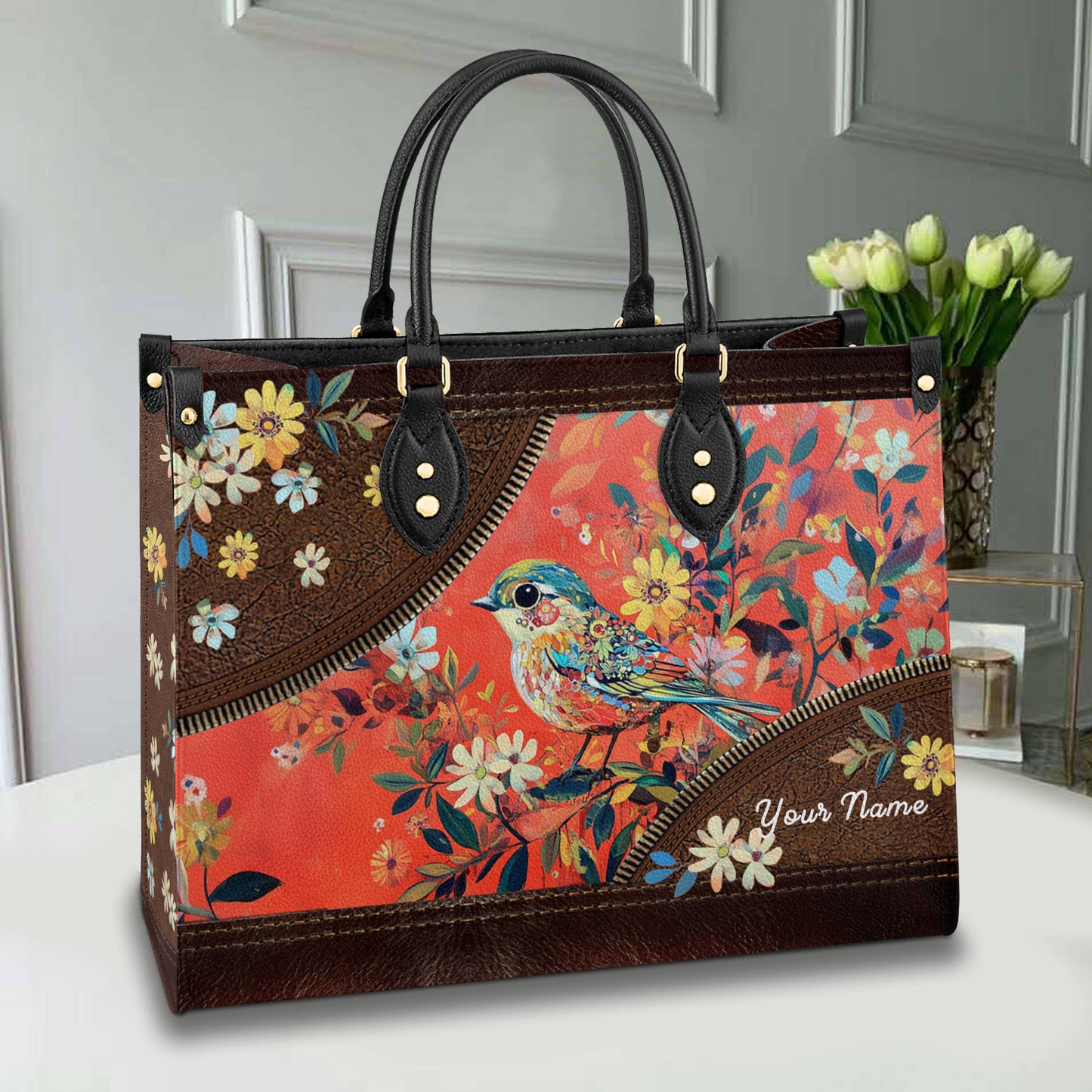 Shineful Leather Bag Songbird Delight