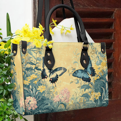 Shineful Leather Bag Personalized Secret Garden Wings