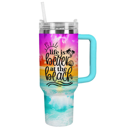 Shineful Tumbler Beach Bliss Sunrise