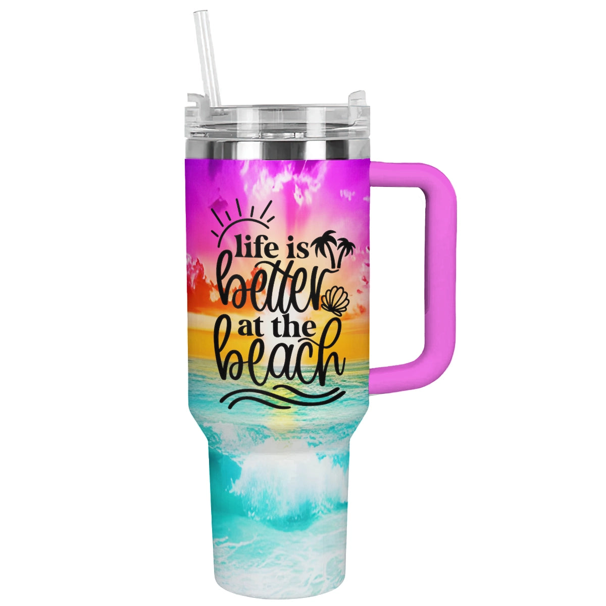 Shineful Tumbler Beach Bliss Sunrise