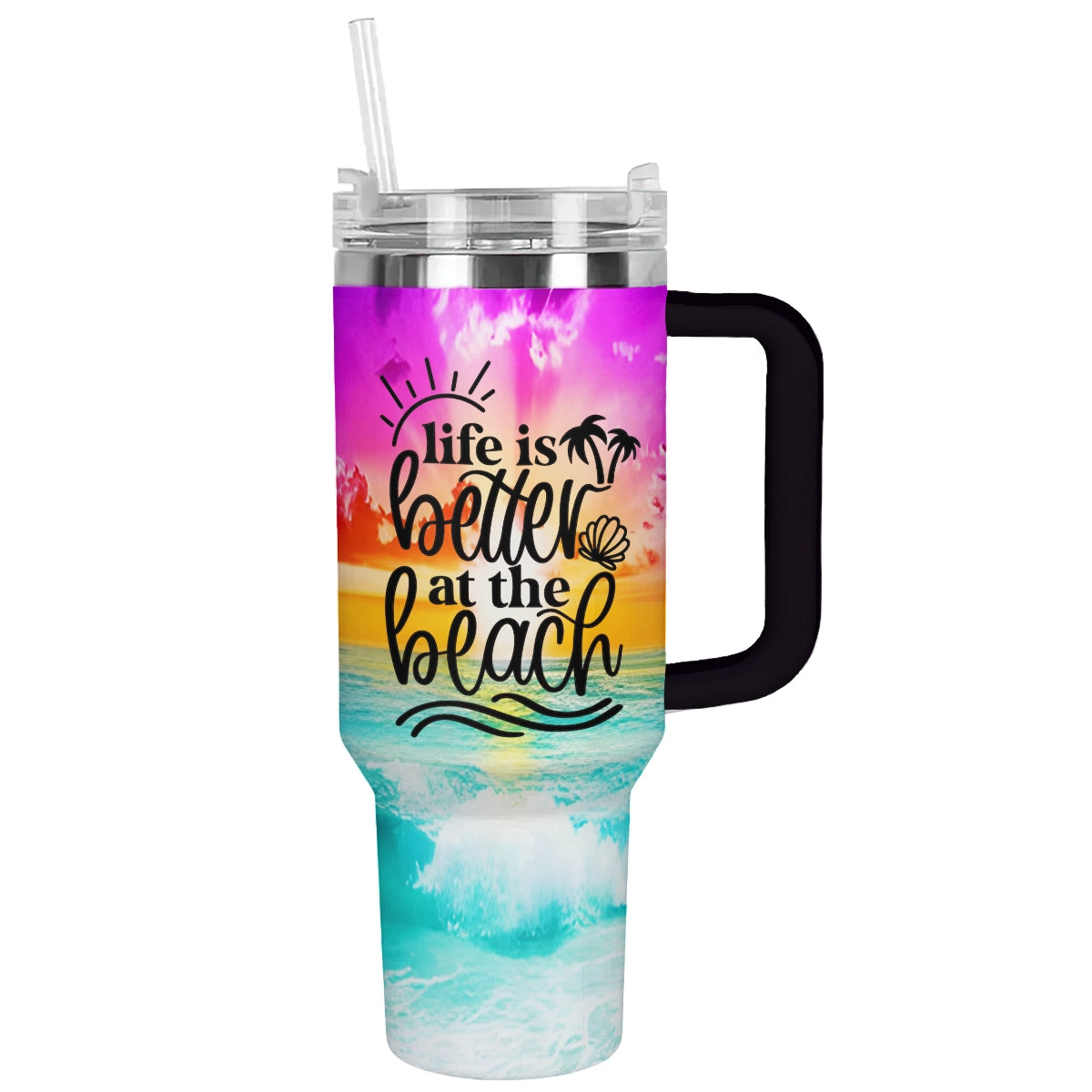 Shineful Tumbler Beach Bliss Sunrise