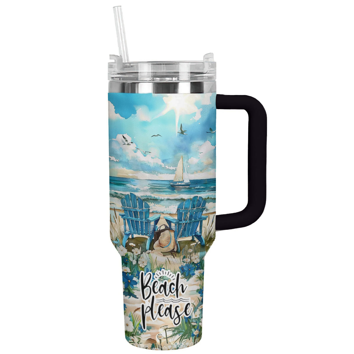 Shineful Tumbler Beachside Dream