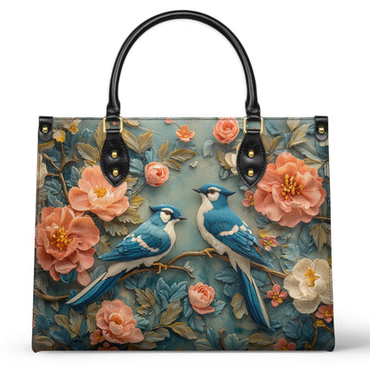 Shineful Leather Bag Bluejay Serenade