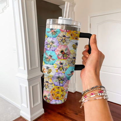 Shineful Tumbler Quilted Nectar Dreams