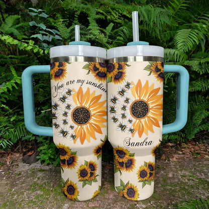 Shineful Tumbler Personalized Bee Sunshine