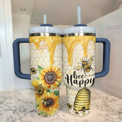 Shineful Tumbler Bee Happy