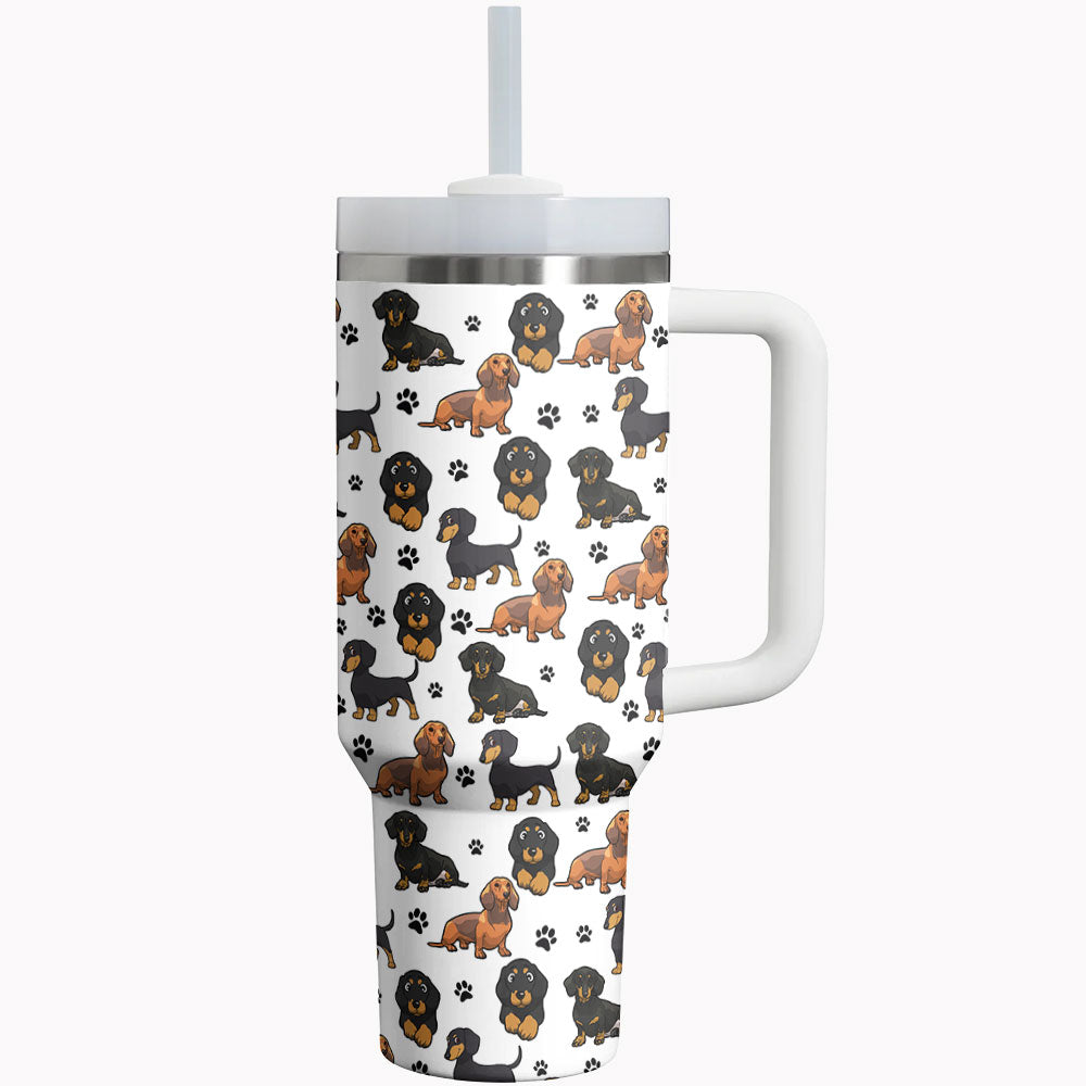 Teckel Tumbler Shineful Dashing Dachshunds