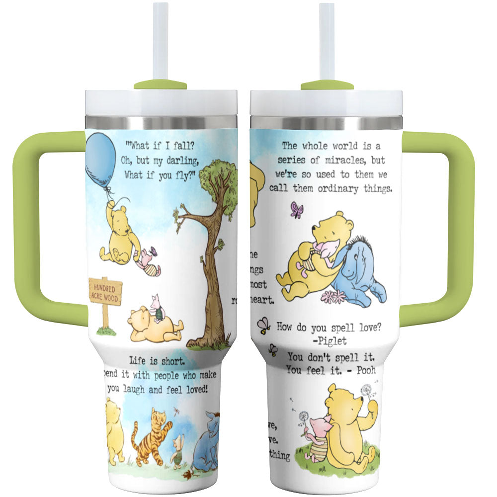 Classic Honey Bear Wisdom Shineful Tumbler