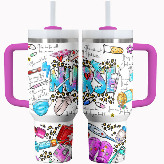 Infirmière Shineful Tumbler La vie d'infirmière