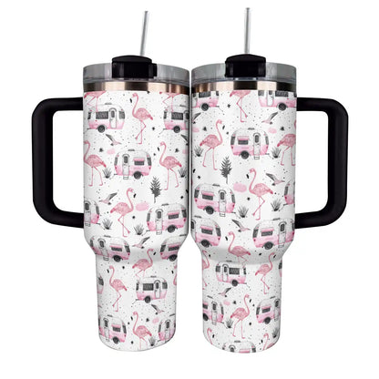 Shineful Tumbler Flamingo Trip