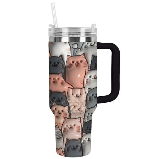 Chats gonflés Shineful Tumbler