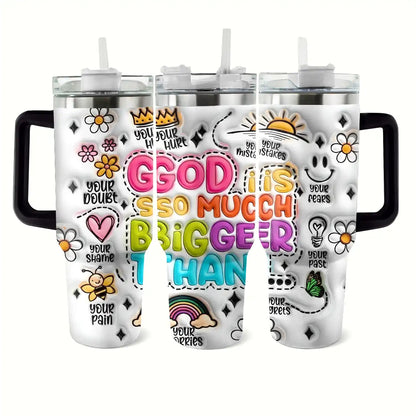 Shineful Tumbler Faith Over Fear Ver2