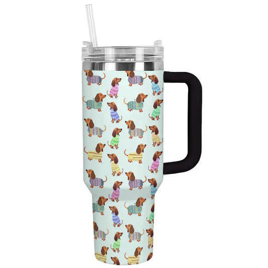 Shineful Tumbler Dog Cozy Dachshunds Ver2