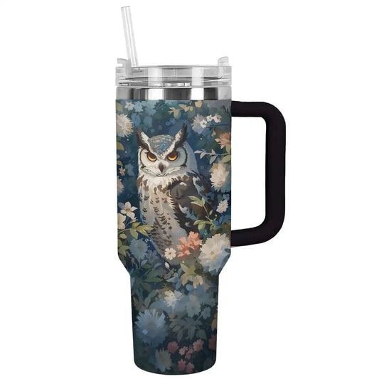 Shineful Tumbler Spring Owl