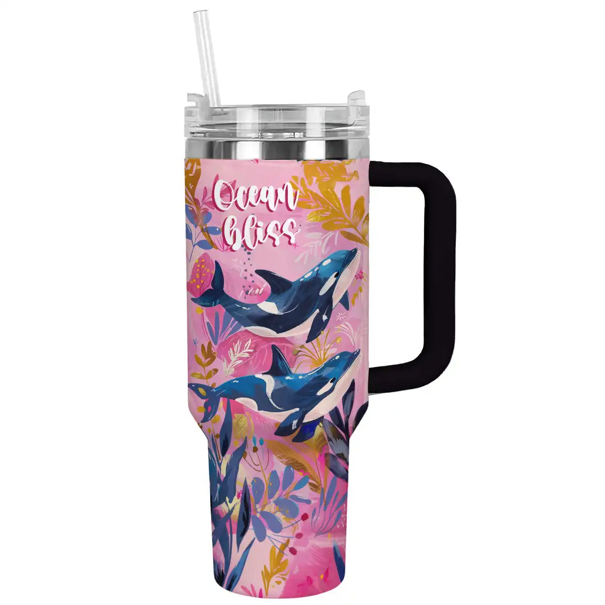 Shineful Tumbler Dolphin Ocean Bliss