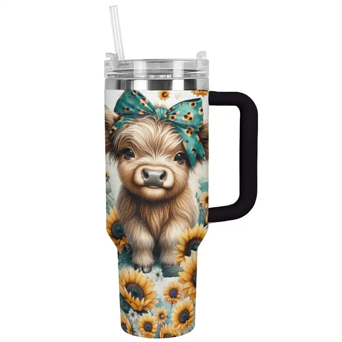 Shineful Tumbler Sunflower Cow