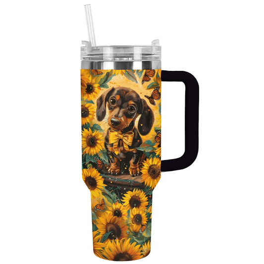 Shineful Tumbler Teckel Pattes de tournesol