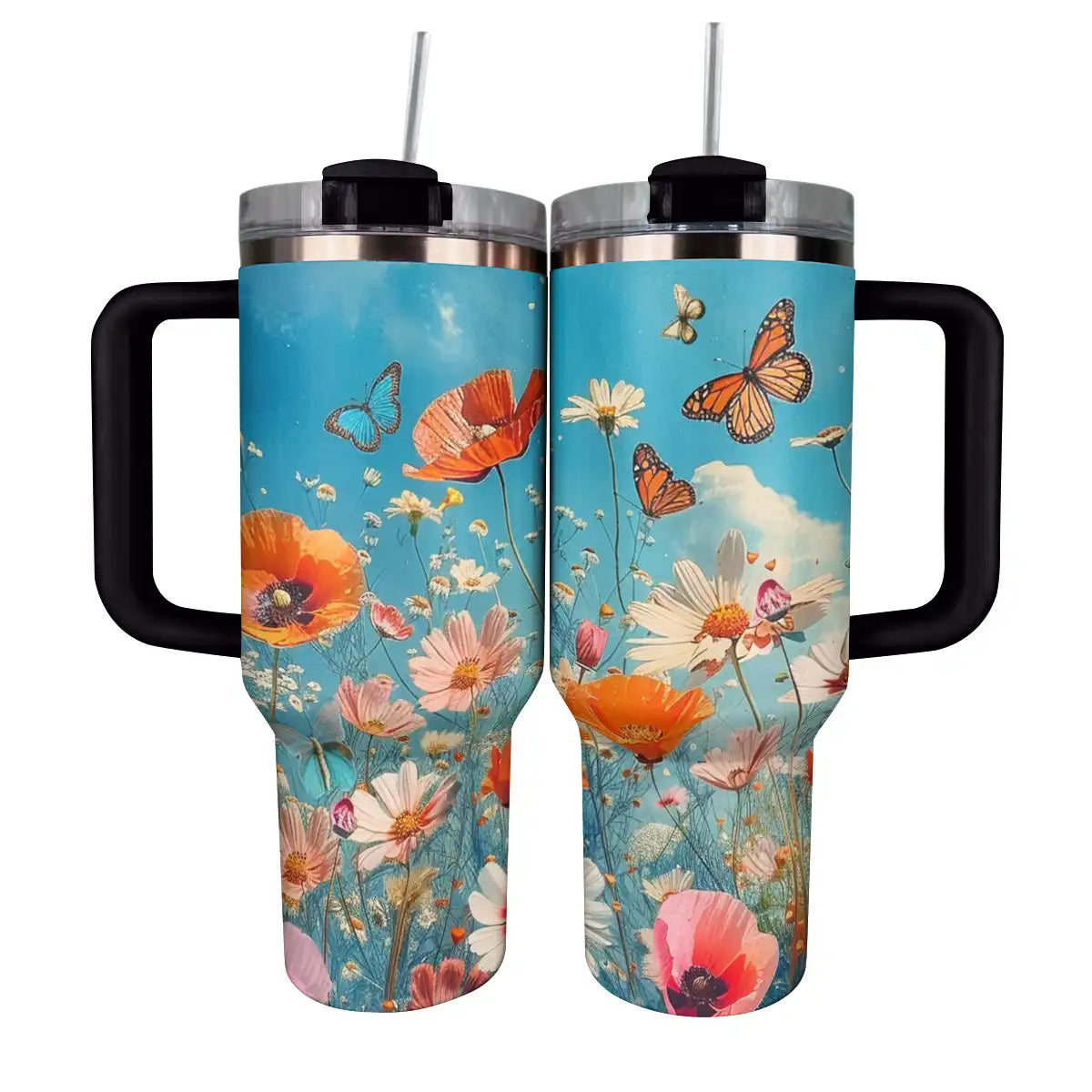 Shineful Tumbler Free Butterflies