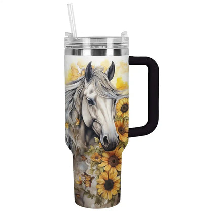 Shineful Tumbler Sunflower Horse