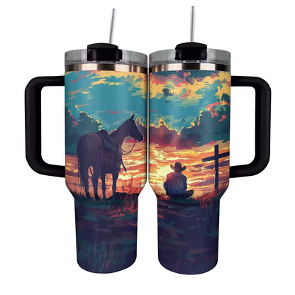 Shineful Tumbler Cowboy Lullaby