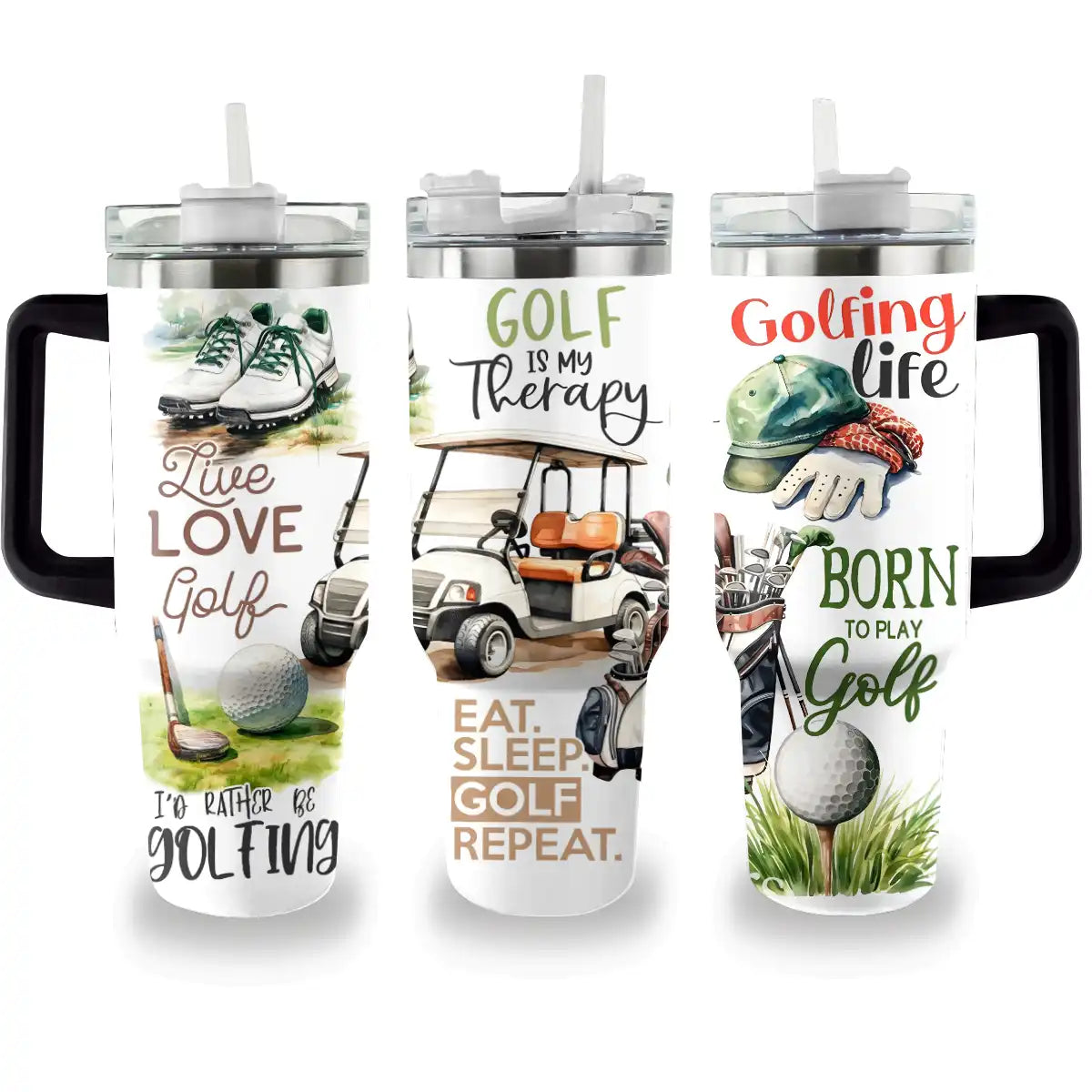 Shineful Tumbler Just Golf