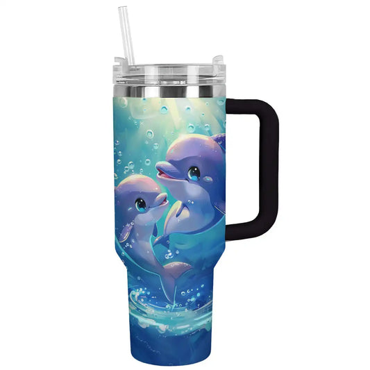 Shineful Tumbler Dolphin Duo