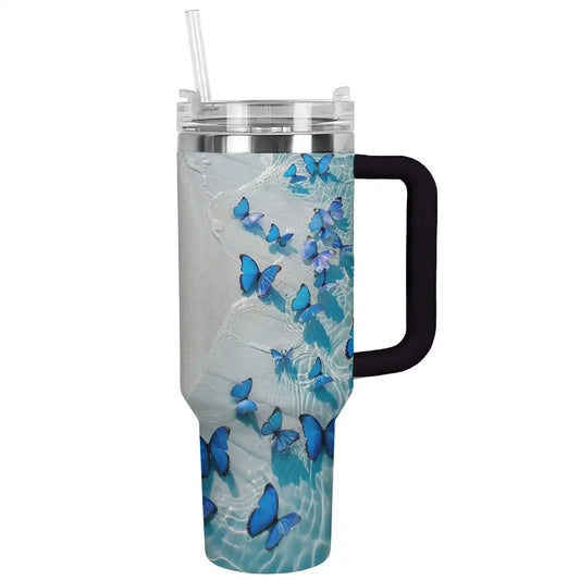 Shineful Tumbler BLue Flutter