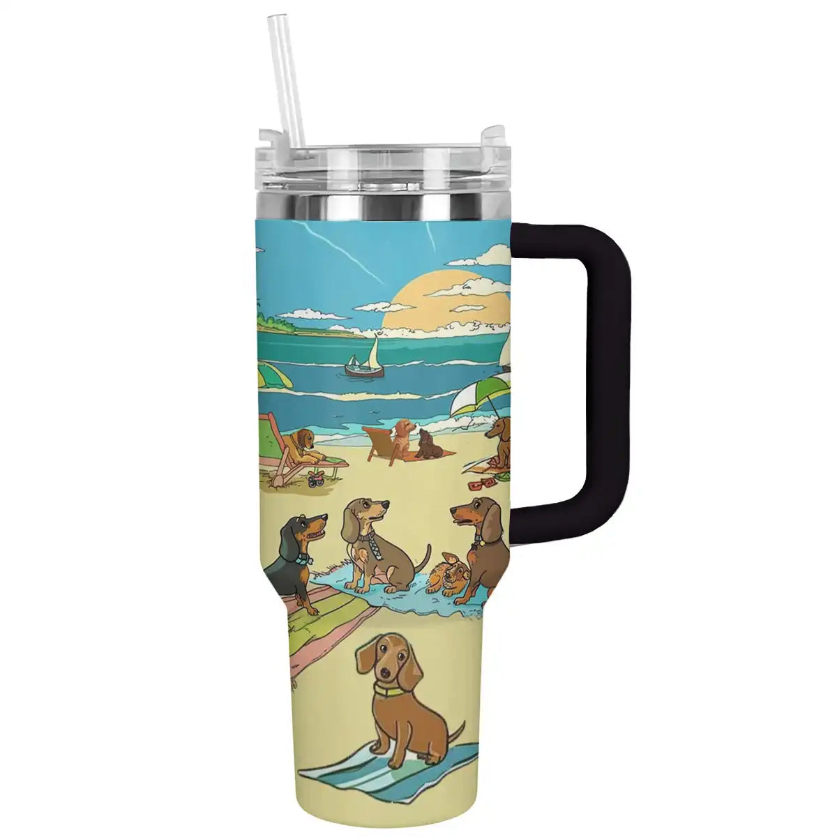 Shineful Tumbler Dachshunds Vacation