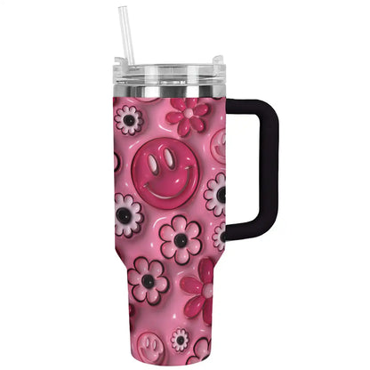 Shineful Tumbler Puffy Pinky