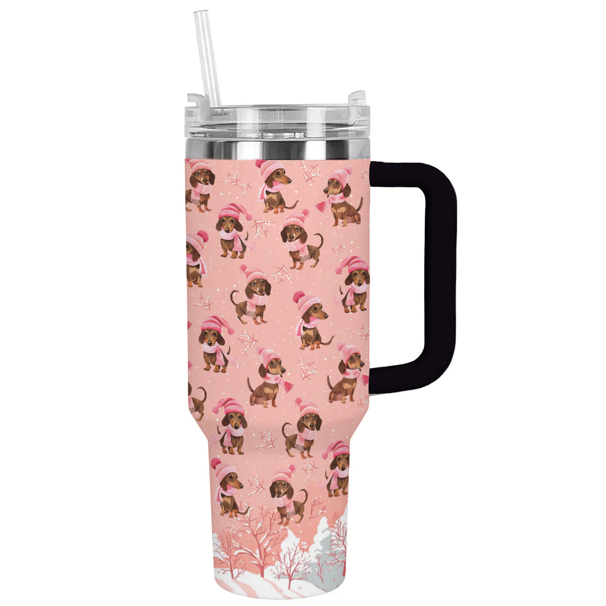 Tumbler brillant Teckel d'hiver