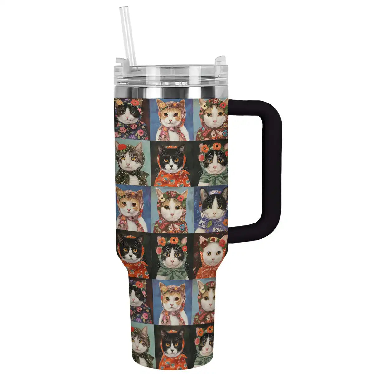 Shineful Tumbler Vintage Cats