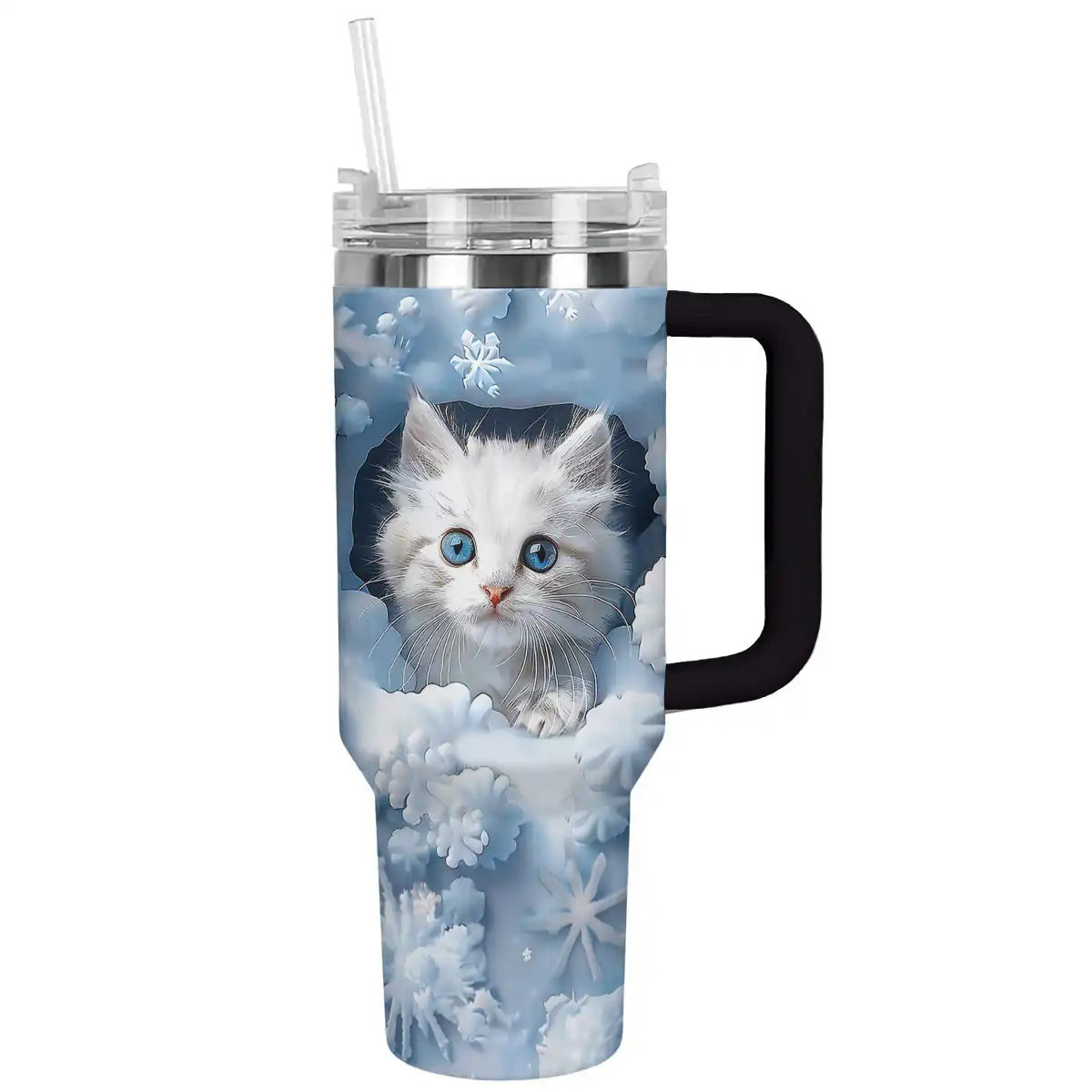 Shineful Tumbler Snow Cat