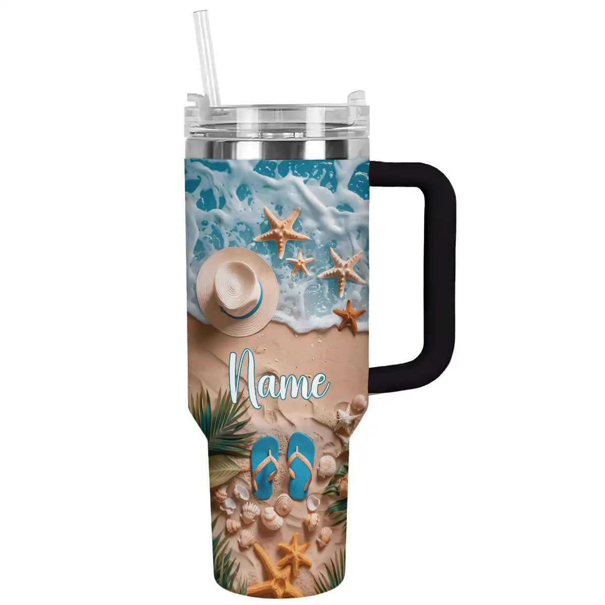 Shineful Tumbler Personalized Seaside