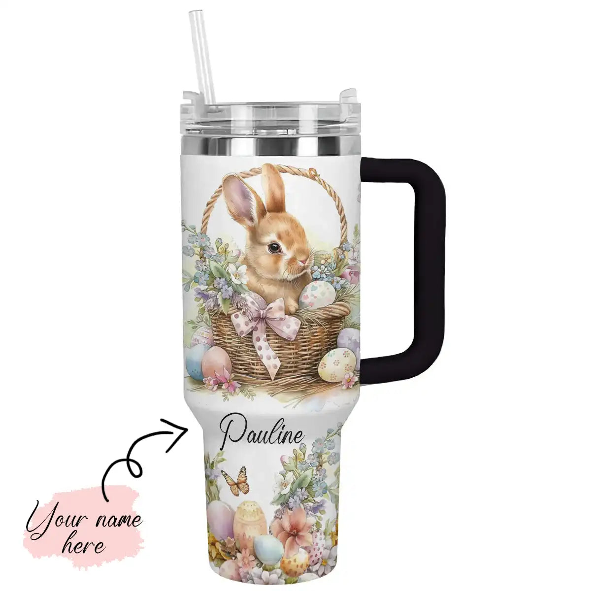 Shineful Tumbler Bunny with Eggs