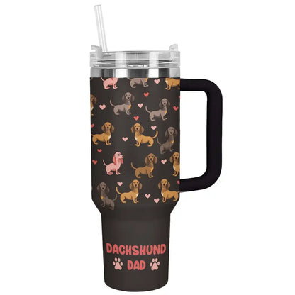 Shineful Tumbler Dachshund Dad Ver2