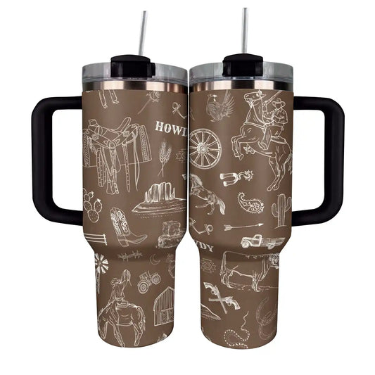 Roundup occidental Shineful Tumbler