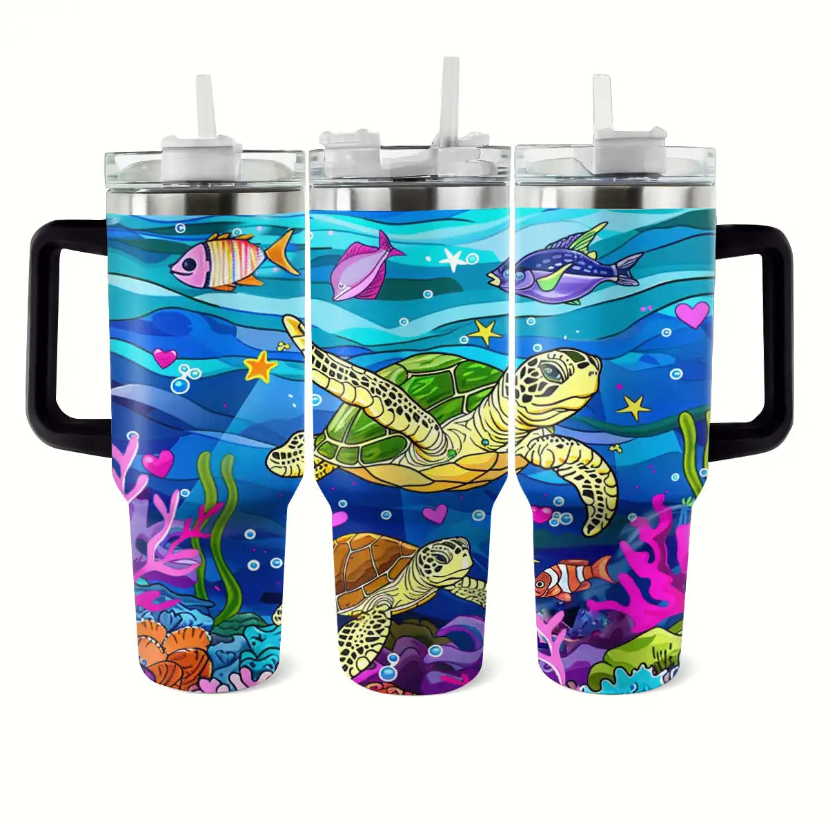 Shineful Tumbler Undersea Turtle