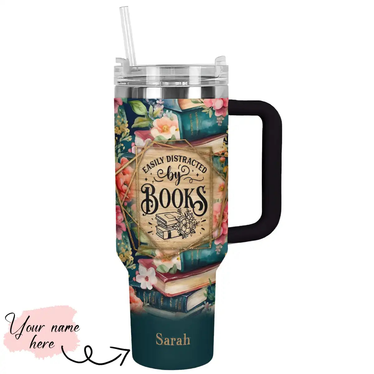 Shineful Tumbler Lesen Personalisiert ShinefulTumbler Leicht abgelenkt