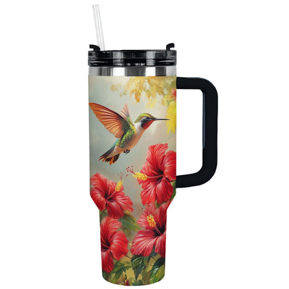 Glänzender Tumbler Kolibri Tropical Serenade