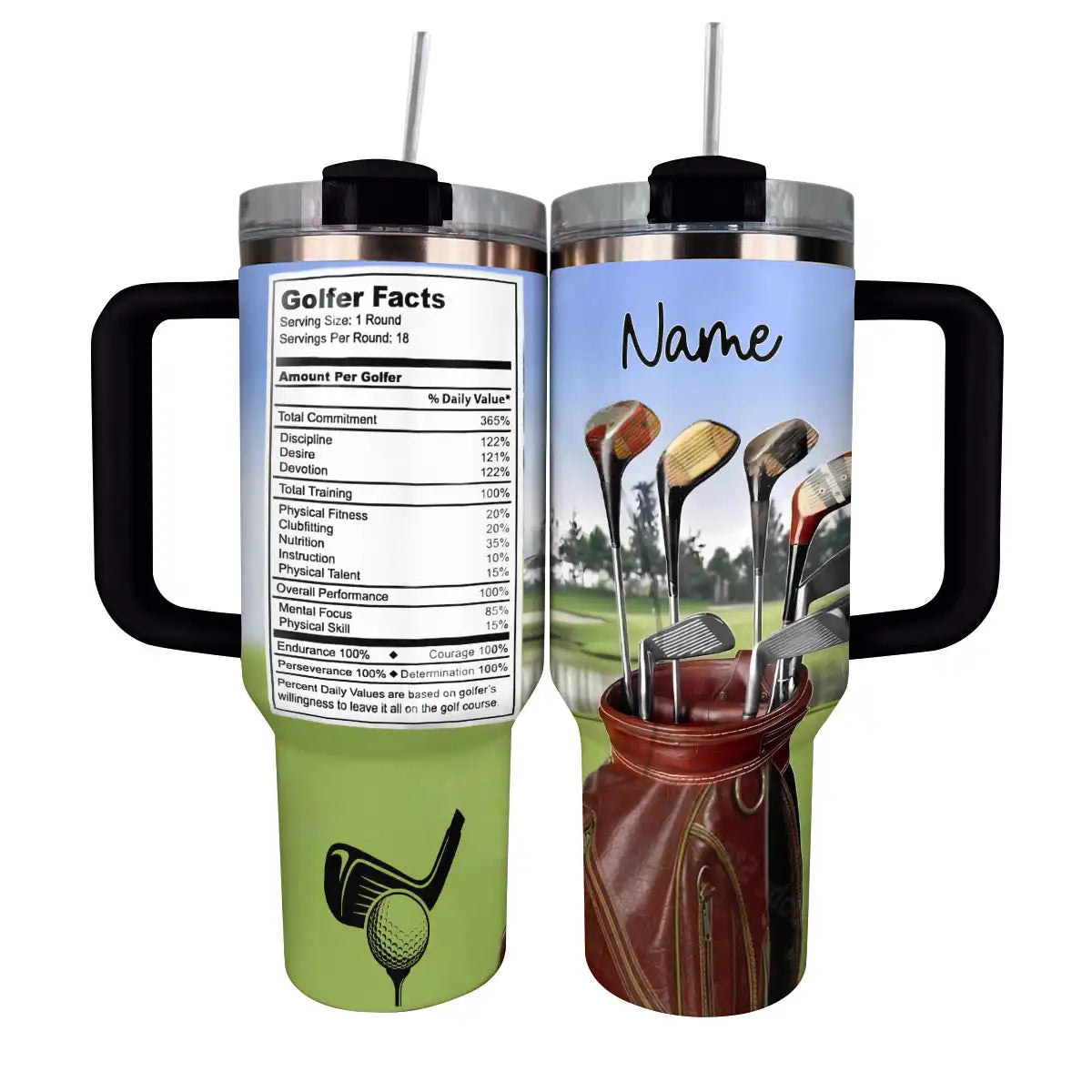 Shineful Tumbler Personalized Golf