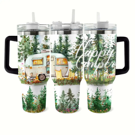 Shineful Tumbler Happy Camper