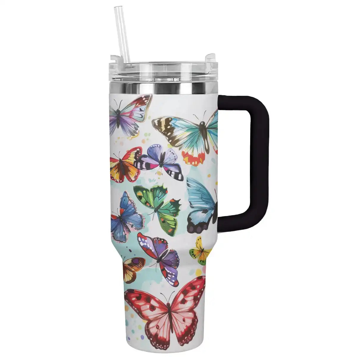 Shineful Tumbler Colorful Butterflies Ver3