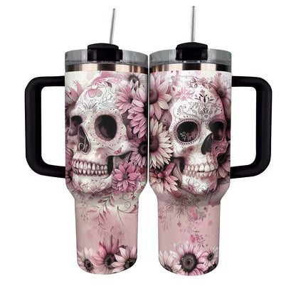 Shineful Tumbler Blossom Skull