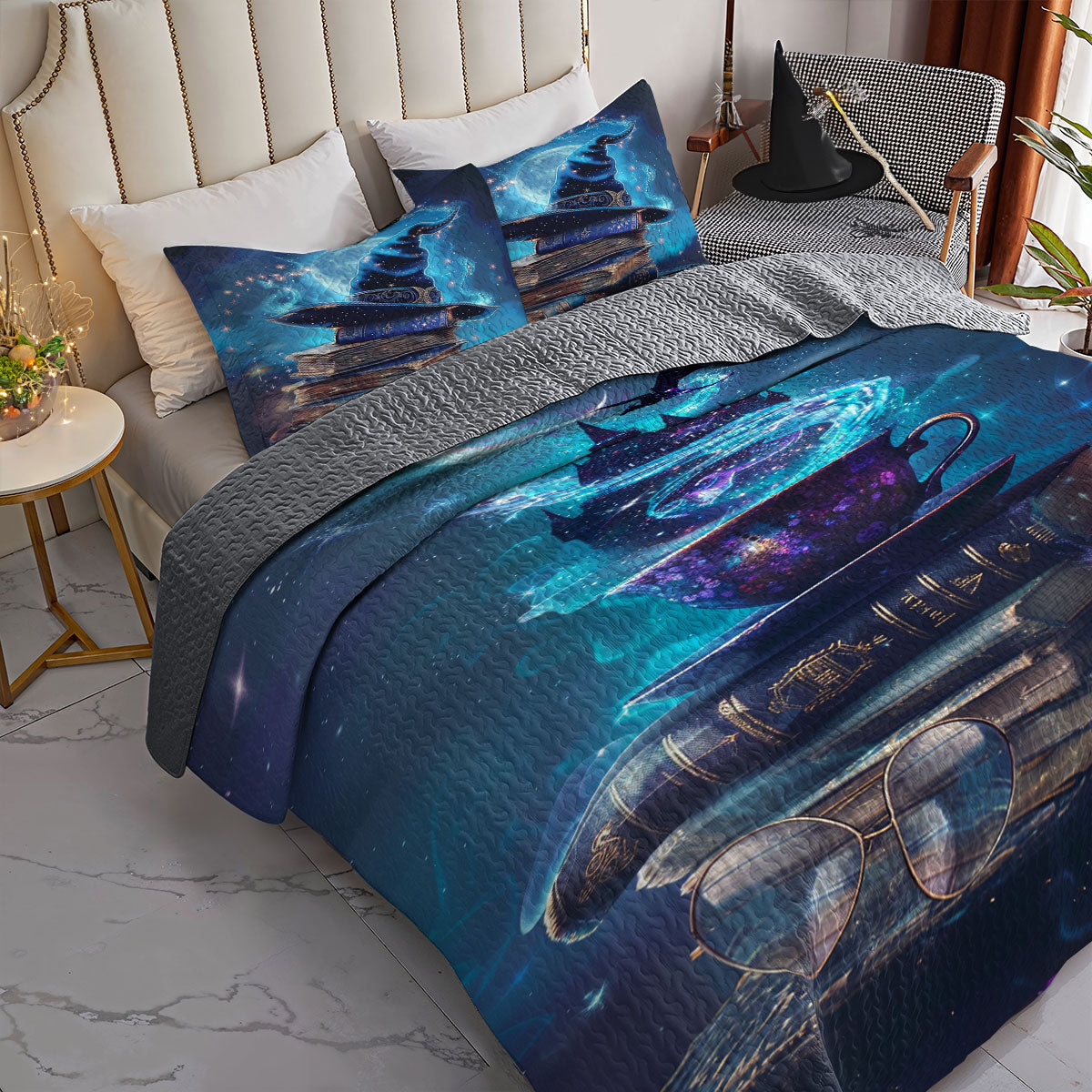 Shineful All Season Quilt 3-Piece Set Celestial Enchantment