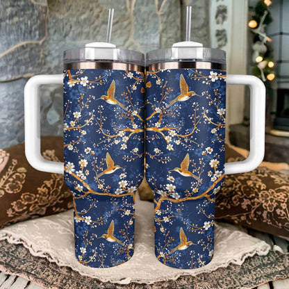 Shineful Tumbler Golden Hummingbird