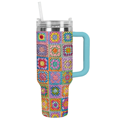 Shineful Tumbler Crochet Granny's Yarn